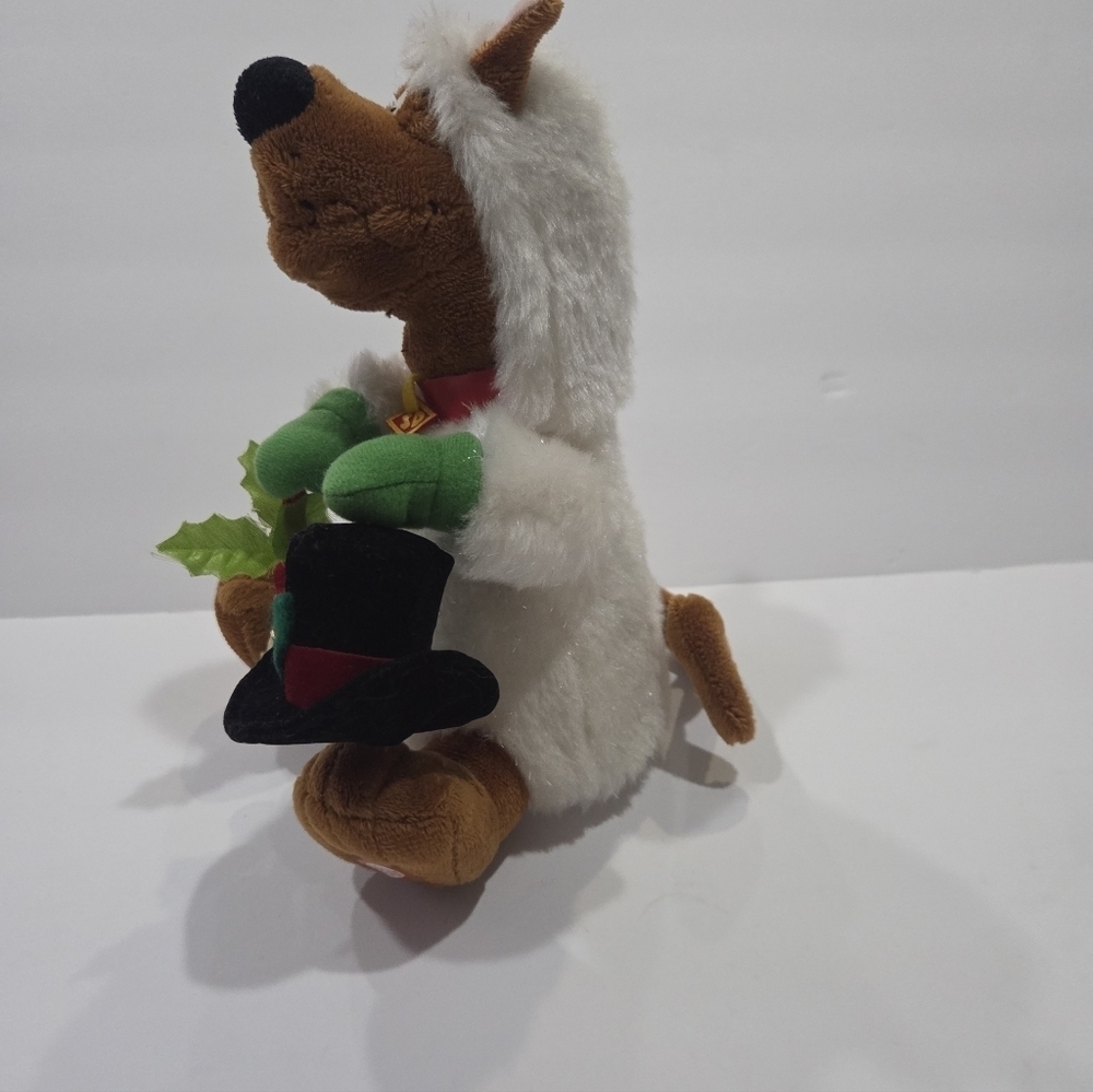 Vintage Gemmy Scooby Doo Singing Plush Dog Christmas - Picture 3 of 8